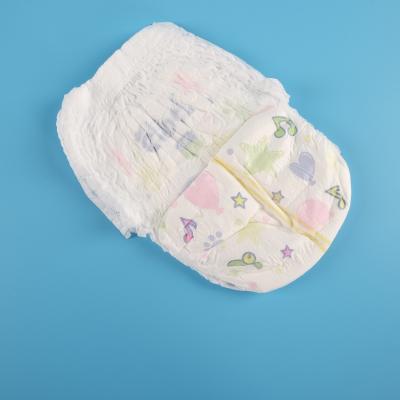 China Printed Comfy Disposable Organic Baby Dipers Diaper Pants for sale