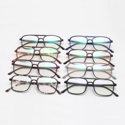 China Hot Sale Factory Custom Optical Frame Plastic Sight PC D2430 Optical Eye Glasses for sale