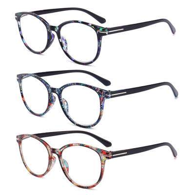 China Newest Wholesale Outdoor Round Pocket Round Shape Supermarket High Quality Reading Glasses for sale