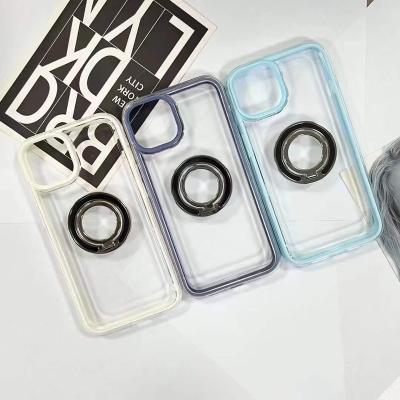 China Magnetic Ring Holder Soft TPU 360 Shockproof Car Phone Case Cover For iPhone 11 12 xr plus 13 14 xs 13Pro Max Stand Back Cover X for sale