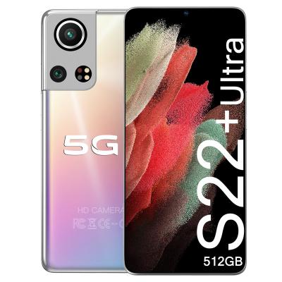 China NEW Dual SIM Card 2022 Galaxy S22 Phone 5g 6.7 inch 24MP+48MP Android Smartphone Android Ultra 12.0 Mobile Phones for sale