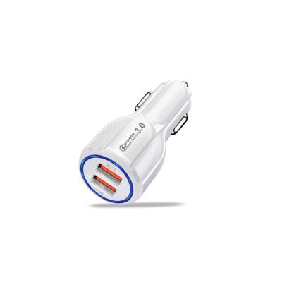 China All Models USB Car Charger 30W 2 USB Universal Charger Adapter Car Charging iPhone Samsung Fast Charger for sale