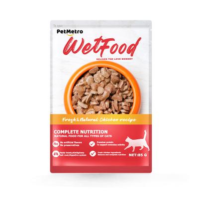 China Viable OEM Food Pet Snacks Chicken Flavor Wet Dog Treats for sale