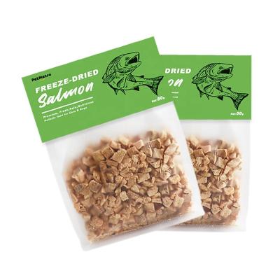 China Stocked Pet Snacks 50g Pack Freeze Dried Salmon for sale