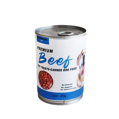 China Sustainable Pet Snacks With Beef Block Wet Canned Dog Food for sale