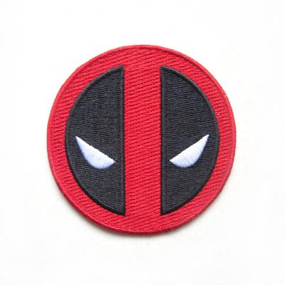 China 3D Superhero Embroidery Patch Professional Designer Ironing Custom Apparel Patch for sale