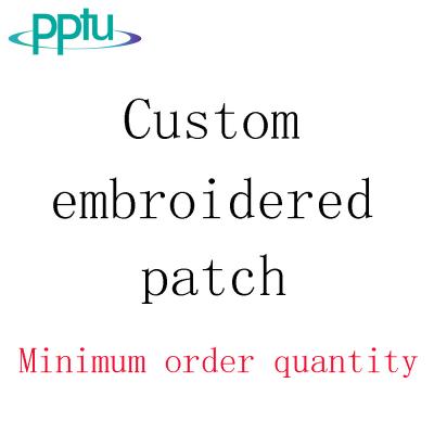 China Supplier of Wholesale Custom High Quality 3D Iron Embroidered Chenille Patches For Clothing for sale