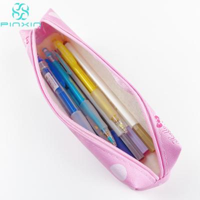 China Fashion ET HT Pattern Polyester Printing Non-woven Lovely Cartoon Pencil Case Pencil Pouch For School Stationery Girl's Gift for sale