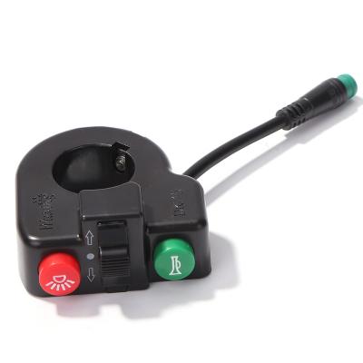 China Durable Handlebar Switch Waterproof Headlight Horn Turn Signal Switch For KUGOO M4 Electric Scooter Accessories for sale