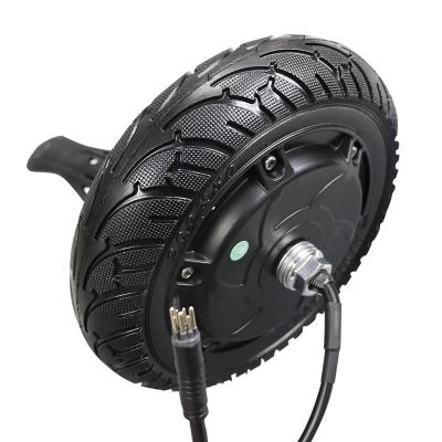 China Brushless Motor Wheel For KUGOO S1 S2 S3 Electric Scooter Parts 8 Inch 350W Motor Fit For Front Wheel 25*25*12cm for sale