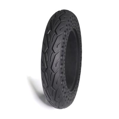 China 10 Inch Anti-Puncture Durable Explosion-proof Honeycomb Solid Tire For Xiaomi M365 Electric Scooter 10x2 Rubber Tire for sale