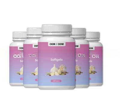 China OEM/ODM Wholesale Garlic Oil Food Supplement For Immunity Enhancement Organic Garlic Oil Softge for sale