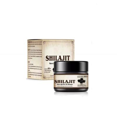 China Wholesale private label pure shilajit resin with scoop high nutritional potency plant-derived trace minerals for sale