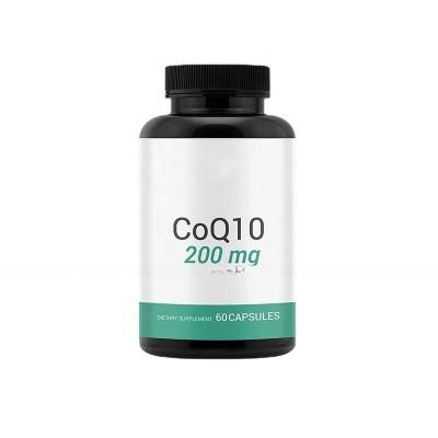 China OEM CoQ10 Supplement Coenzyme Q10 200mg Capsules Ubiquinol Powder Capsules Coq10 Softgel Vegan Heart Health Energy Booster for sale