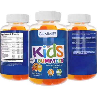 China Private label OEM Vitamins Supplement Multivitamin Gummies For Kids  With Vitamin B1 B12 C D3 for sale