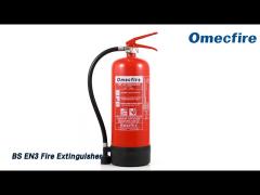 Foam BS EN3 Fire Extinguisher 6L Safety Seal Portable Red