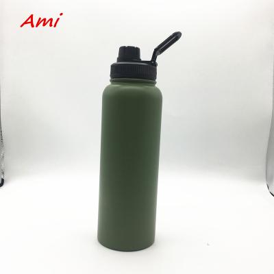 China New Viable Hydraulic Water Bottle Stainless Steel And Big Mouth Vacuum Insulated With Leak Proof Cable Lid Multiple Sizes And Colors for sale