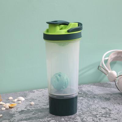 China Dropshipping 2020 BPA Free Products Viable Protein Shaker Bottle With Metal Ball for sale