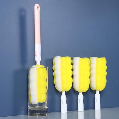 China Viable Promotional Products Baby Bottle Brush Cleaning Sponge Bottle Brush Kitchen for sale