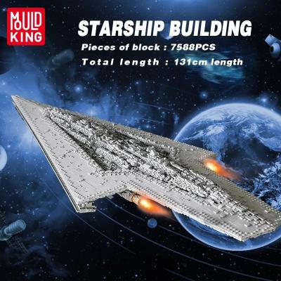 China Toy Mold King 13134 Star Destroyer Model Ship Executor Star Super Battleship Building Toy Collectible Build Toy Model Gifts To Build for sale