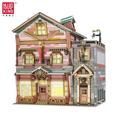 China Building Toy Mold King 16039 Quick Launch Supplies Assembly Model MOC Streetview Toys Children Building Block Child Gift Education Block for sale