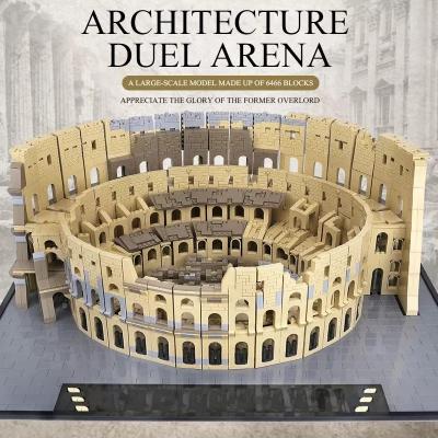 China Building Toy Mold King 22002 City Street View Colosseum MOC Building Block Bricks Kid Christmas Gift Antique Toy Block for sale