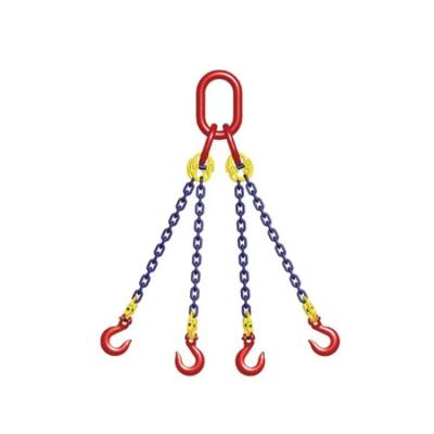 China Rigging hardware Grade 80 four leg alloy steel lifting chain sling Round for sale