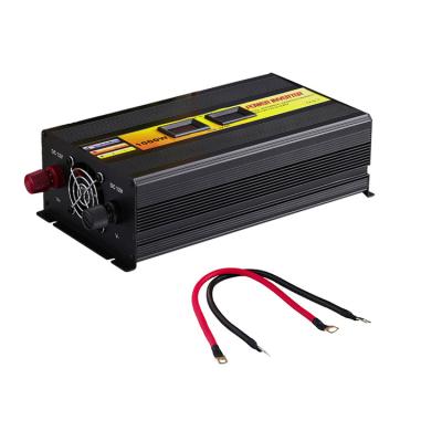 China Wholesale Modified Sine Wave DC 12v 24v 1000w Transformer Grid Solar Inverters 260*127*75mm for sale