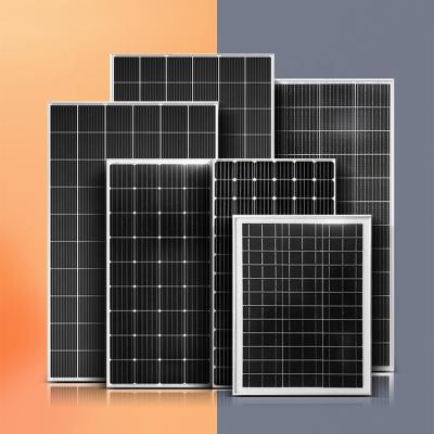 China Cheap portable solar power station small solar panels china 50w 55w 60w 65w 70w 75w 80w for sale