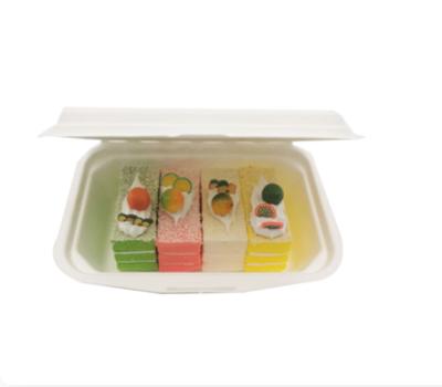 China Disposable Disposable Lunch Boxes Compostable Lunch Boxes Container Biodegradable Tableware Bagasse Boxes for sale