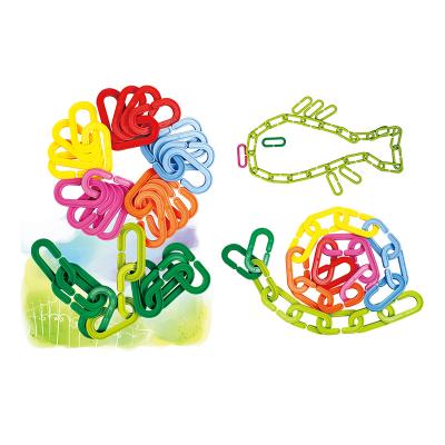 China Excellent Quality Chain Link Type New Building Toy Modular Plastic Educational Toys for sale