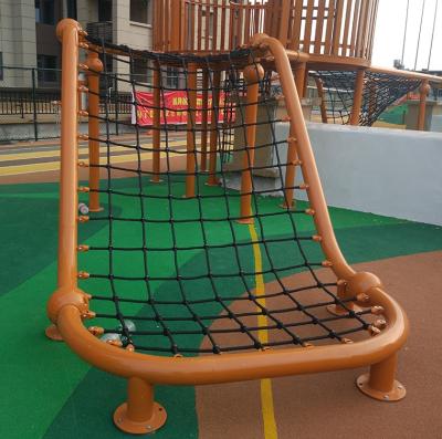 China Qunzhen Steel Project Customized Kindergarten Playground Kids Outdoor Climbing Equipment for sale