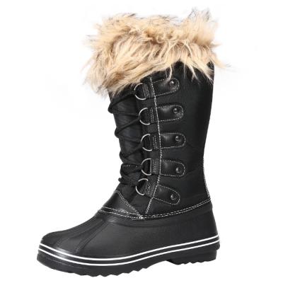 China Fashion Trend Women Snow Boots Fur Plush Winter Warm Short Ankle Boots Plus Size Ladies Shoes for sale