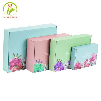 China OEM Recycled Logo Printing Corrugated Box Custom Recyclable Mailbox For Shipping Packaging Box for sale