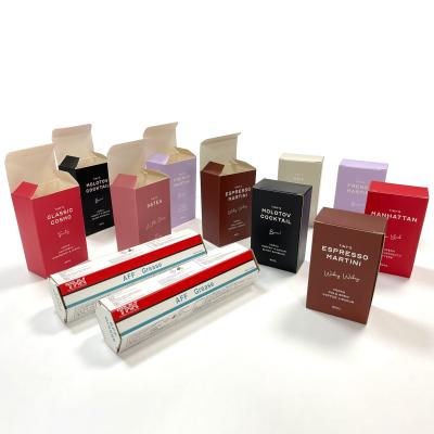 China New Style Recyclable China Factory Cosmetics Luxury Perfume Bottle Packaging Paper Box for sale