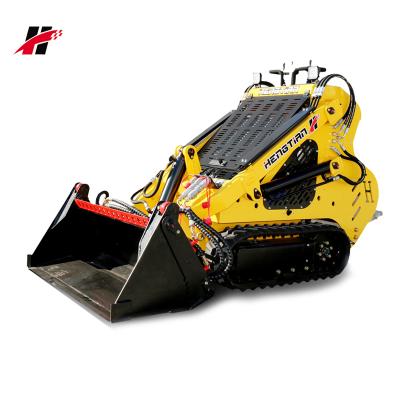 China Hotels New Compact Mini Skid Steer Loader With CE Multifunctional Crawler Loader Small Loader for sale