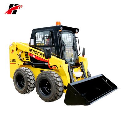 China Cheap Tire Hotels 65hp Motor Wheel Loader Compact Skid Steer TY365S For Sale for sale