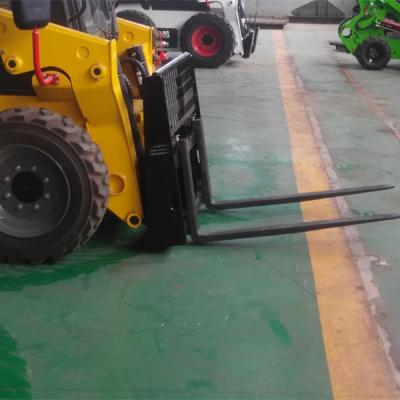 China Machinery Repair Shops China New Cheap 65hp Skid Steer Loader With Fork Attachment for sale