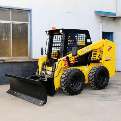 China Skid Ox Loader Snow Blade Dozer Blade Snow Bucket 0.45m3 Accessories for sale