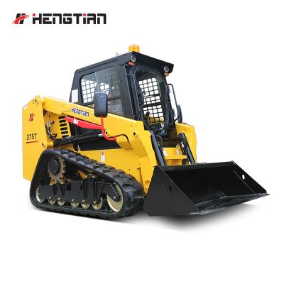 China Hotels Chinese Hengtian brand official 75hp track skid steer track loader price for sale for sale