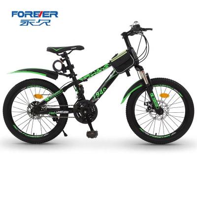 China Factory Direct 18 Inch Single Speed ​​Student High Carbon Steel Mountain Bike FOREVER For Student Or Adult for sale