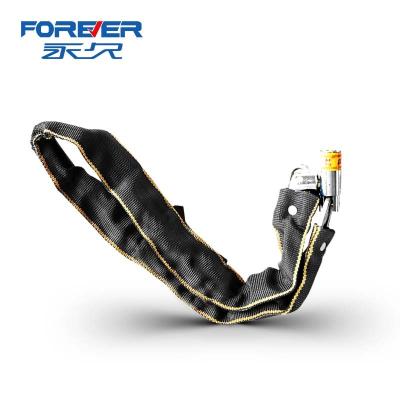 China Steel FOREVER more convenient and safer bike chain lock/chain lock/bicycle lock for sale