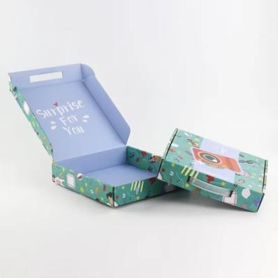 China Recyclable Custom Design Cardboard Shipping Cardboard Packaging Container For Gift Box / Skin Care Paper for sale