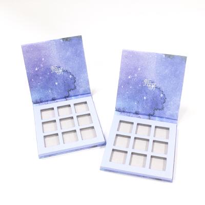 China Customized Recyclable Own Brand Makeup Palette Eyeshadow Palette For Girl for sale