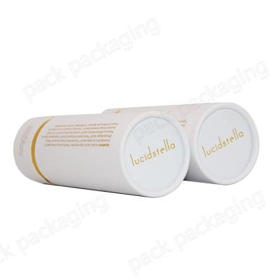 China Wholesale Elegant Essential Oil Recyclable Paper Gift Box / Perfume Cylinder / Skin Care Packaging Tube for sale