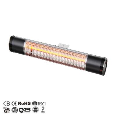 China Outdoor Electric Wall Mounted Infrared Patio Heater 2000W Waterproof Hanging Heater for sale