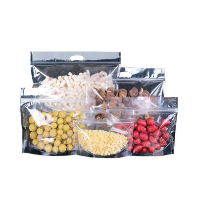 China Hot-selling recyclable can be re-closed with handheld frosted zipper bag with custom printed ziplock bags for sale