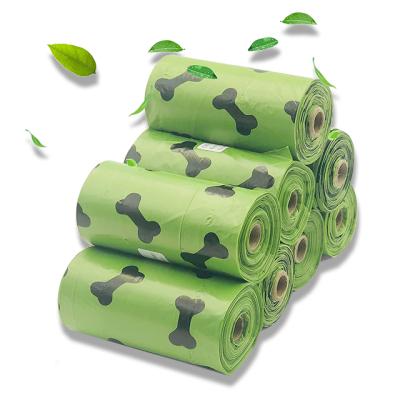 China BIODEGRADABLE Compostable Eco-Friendly Disposable Dog Waste Supplies Pet Poop Poop Waste Bag For Dogs for sale