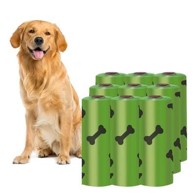 China Eco-Friendly Degradable Refill Eco-Friendly Printed Biodegradable Dog Waste Bag Pet Waste Poop Bag for sale