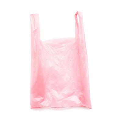 China BIODEGRADABLE Custom Plastic Bag Shopping Bags T-Shirt Custom Shopping Bag for sale